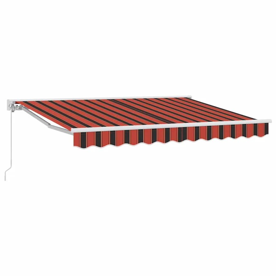 Cadre d'auvent Orange et Noir 300 x 200 cm - 2