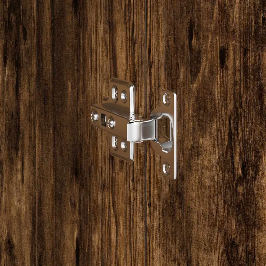 Haut Armoire Chêne fumé 31.5 x 32 x 122.5 cm - 10