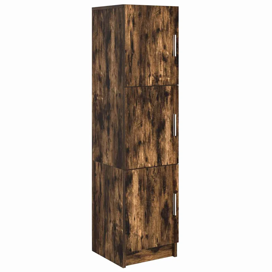 Haut Armoire Chêne fumé 31.5 x 32 x 122.5 cm - 2