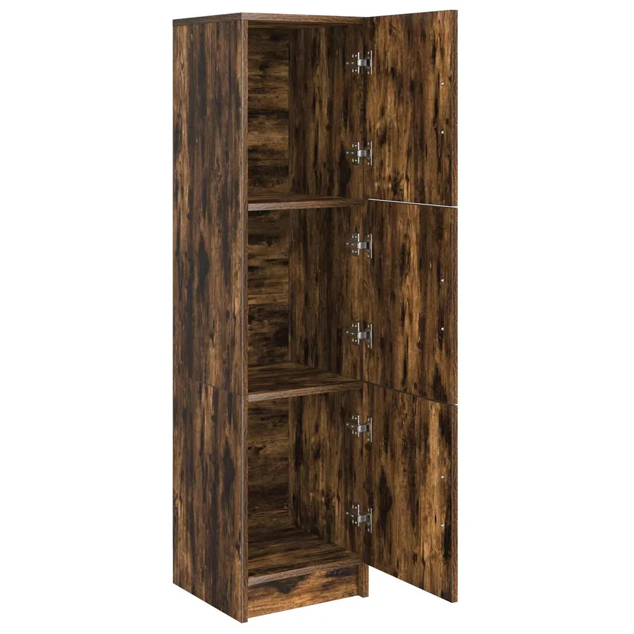 Haut Armoire Chêne fumé 31.5 x 32 x 122.5 cm - 5