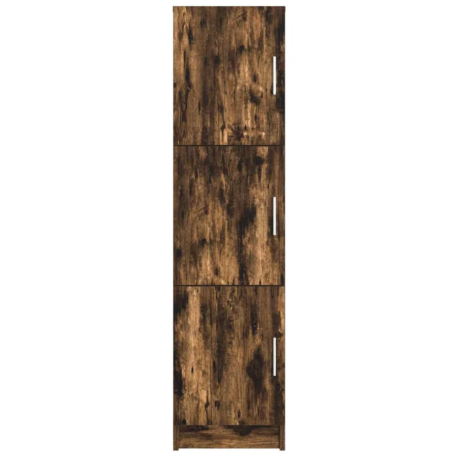 Haut Armoire Chêne fumé 31.5 x 32 x 122.5 cm - 6