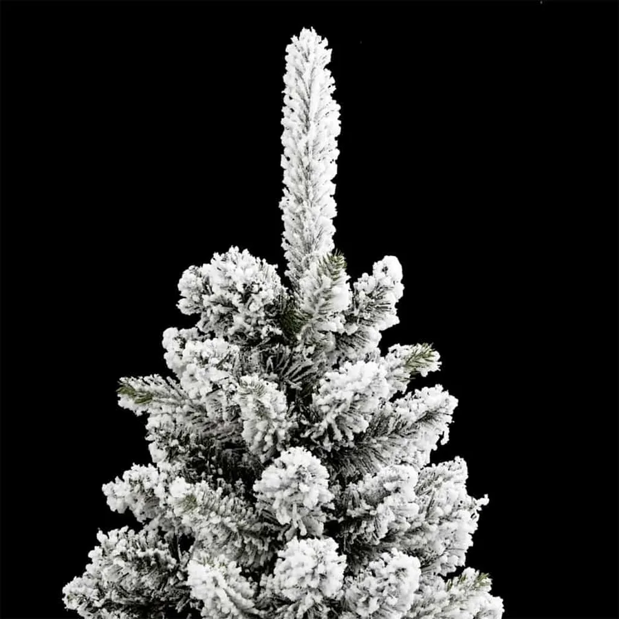 Sapin de Noël artificiel Blanc 180 cm PVC, métal et plastique - 13