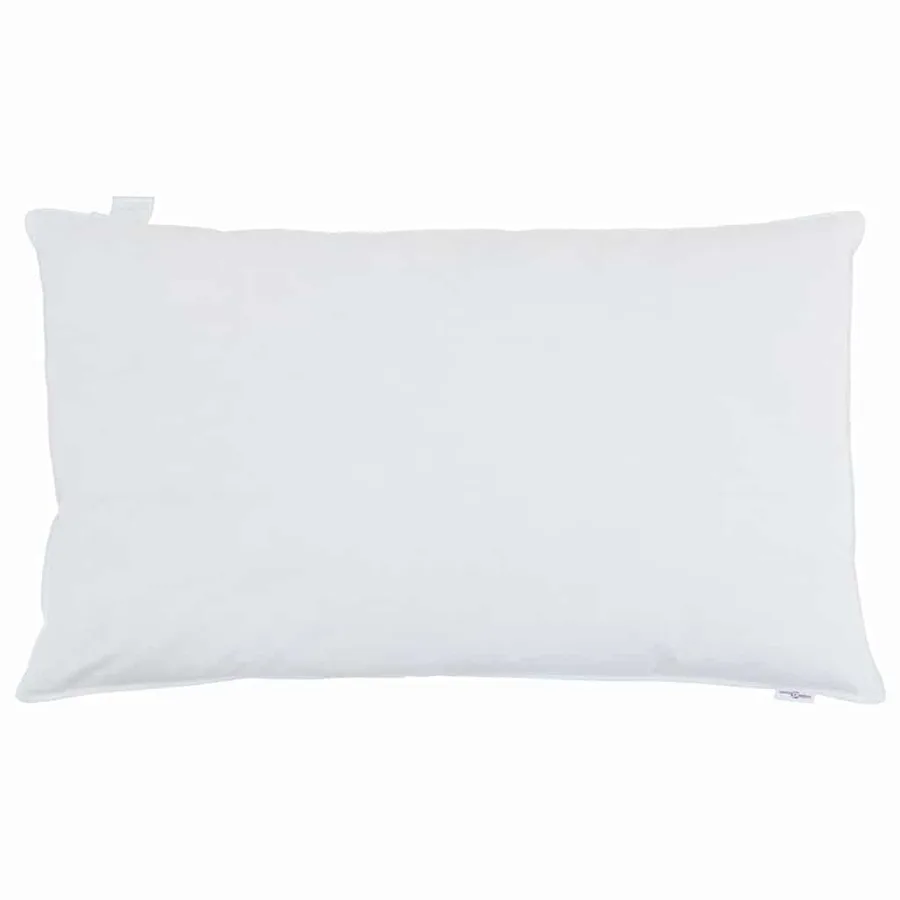 Oreiller avec oreiller Blanc 40 x 80 cm Plume - 5