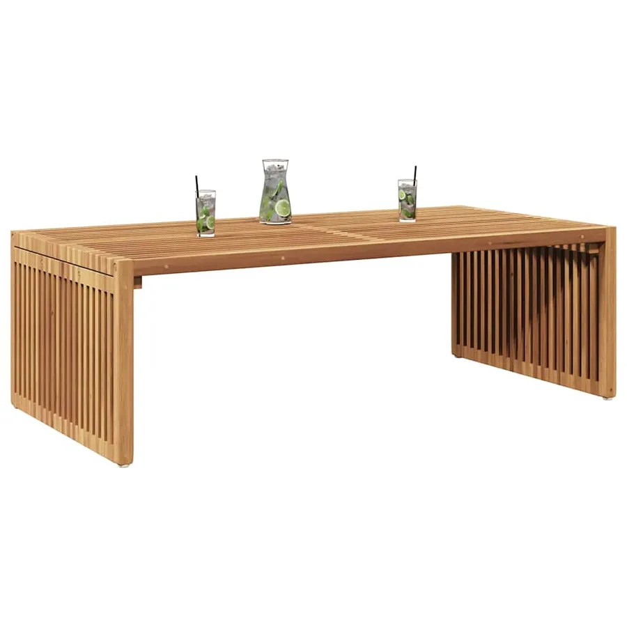 Table d'appoint de jardin Marron 110 x 55 x 35,5 cm - 3