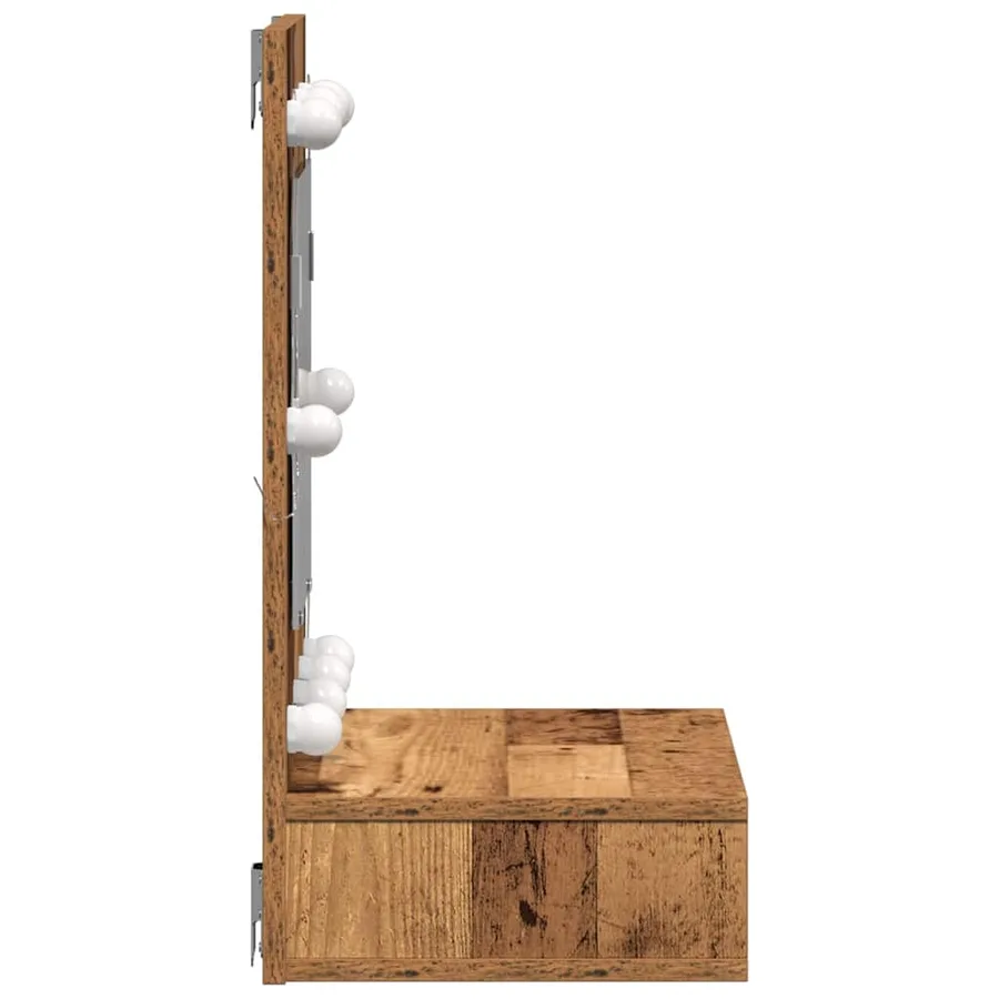 Armoire Miroir Bois ancien 60 x 31,5 x 62 cm Bois d'ingénierie - 6