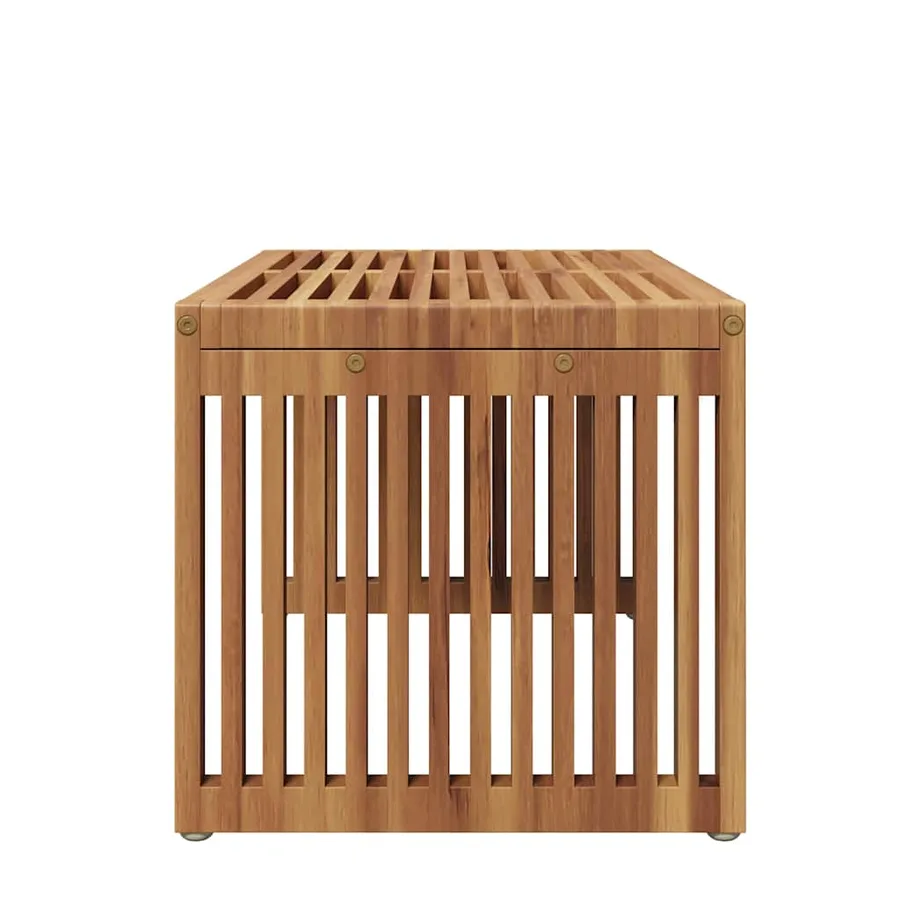 Table d'appoint de jardin Marron 70 x 37,5 x 35,5 cm - 6