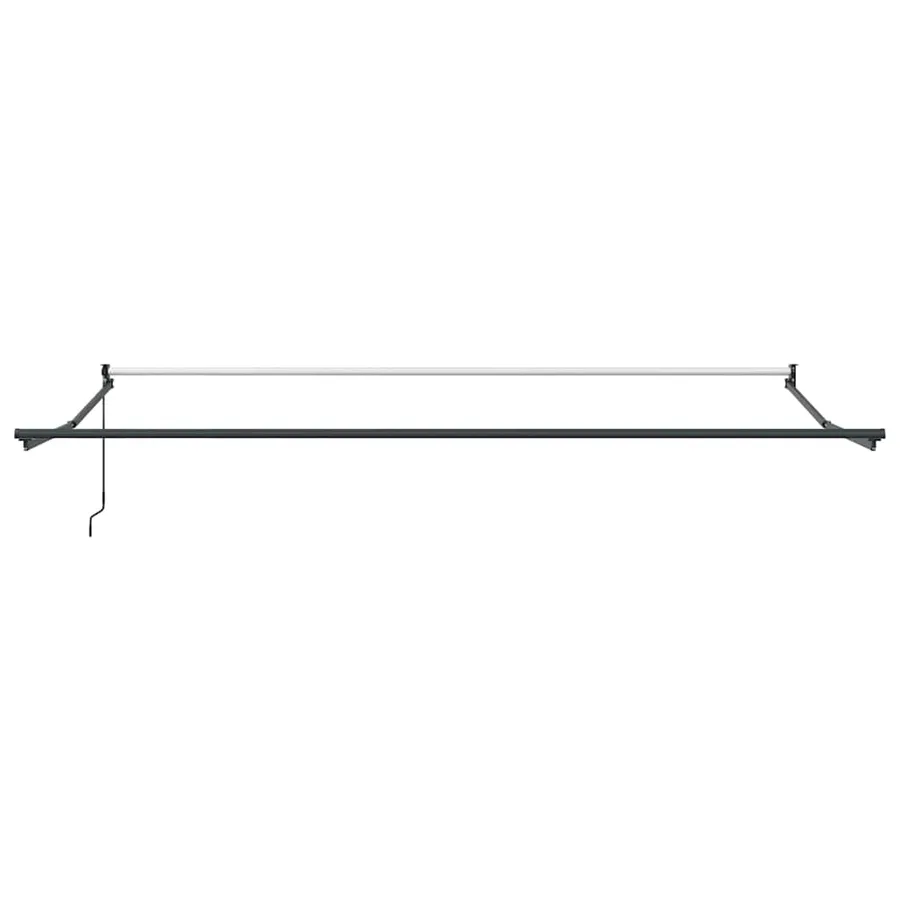 Auvent manuel rétractable marron 450x300 cm - 5