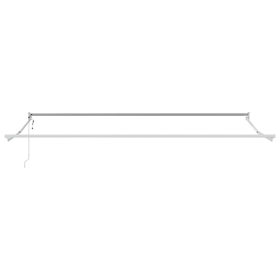 Auvent rétractable automatique marron 500x300 cm - 12