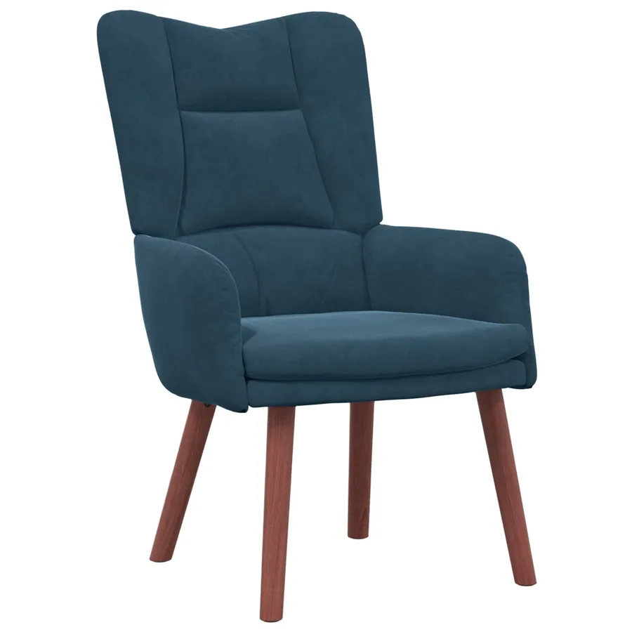 fauteuil Bleu 63 x 67 x 94 cm Velours - 2