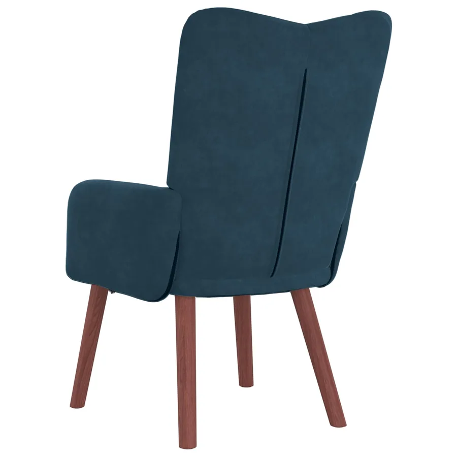 fauteuil Bleu 63 x 67 x 94 cm Velours - 6