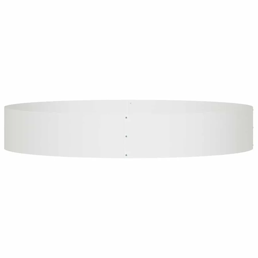 Anneau de jardinière Blanc 120 x 120 x 20 cm - 5