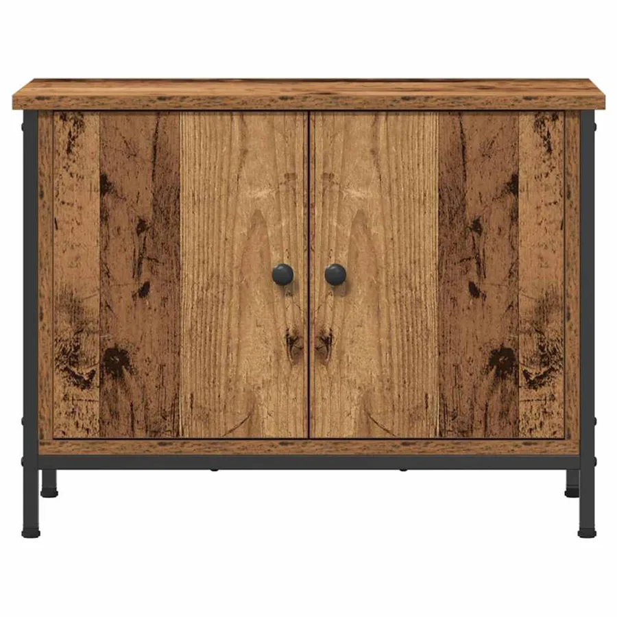 Meuble TV Bois Ancien 60 x 35 x 45 cm Bois d'ingénierie - 6