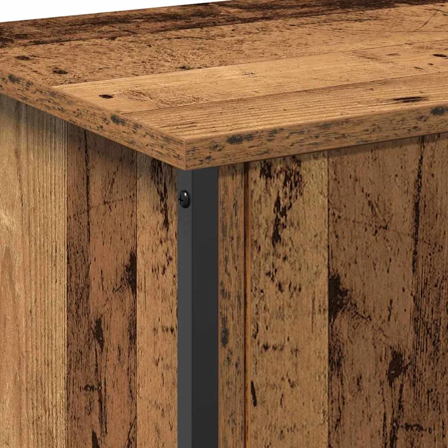 Meuble TV Bois Ancien 60 x 35 x 45 cm Bois d'ingénierie - 9