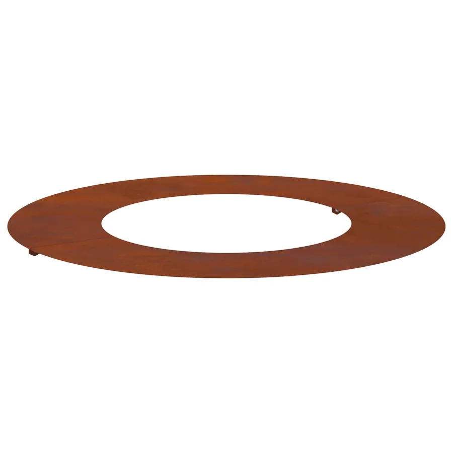 adapté pour anneau d'arbre plat Rouillé Ø40/70 cm - 2
