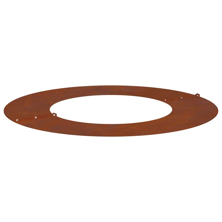 adapté pour anneau d'arbre plat Rouillé Ø40/70 cm - 5