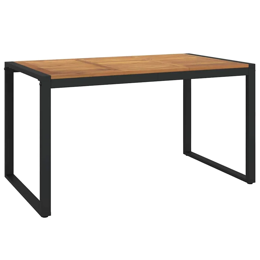 Ensemble de salle à manger pour jardin 5 pcs Gris et marron - 6