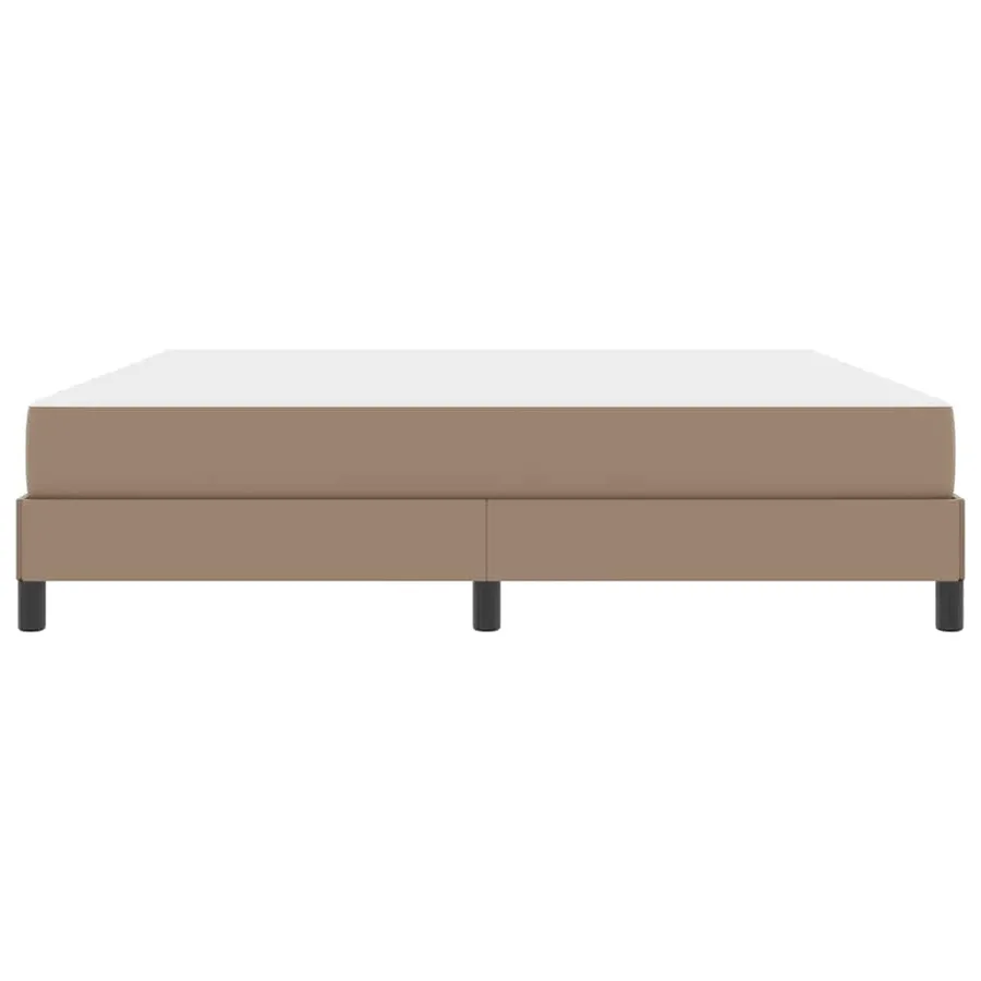 Cadre de lit avec matelas Cappuccino 180 x 200 cm tissu - 7