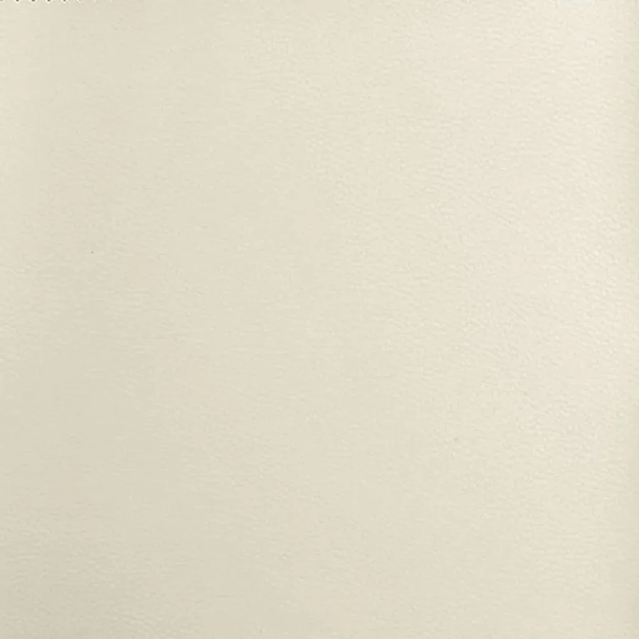 Cadre de lit avec matelas Crème 140 x 190 cm tissu - 12