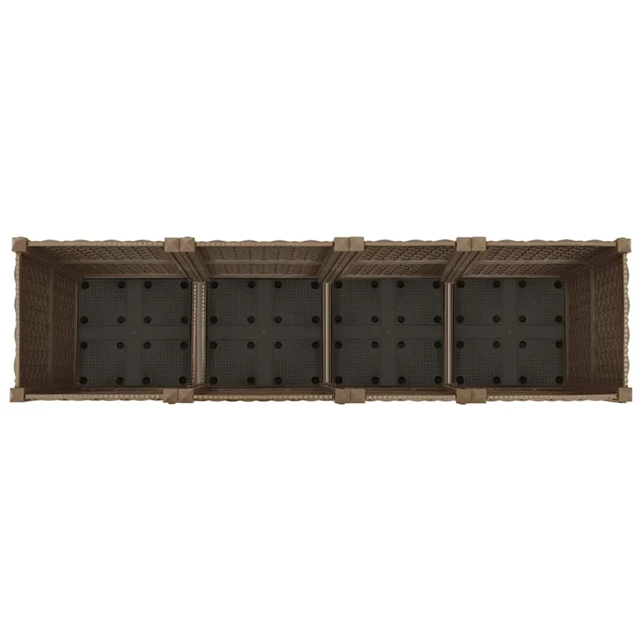 Lit surélevé 160x40x38 cm Polypropylène - 6