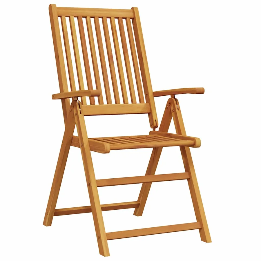 Ensemble de salle à manger pour jardin Pliable 7 pcs Marron - 6