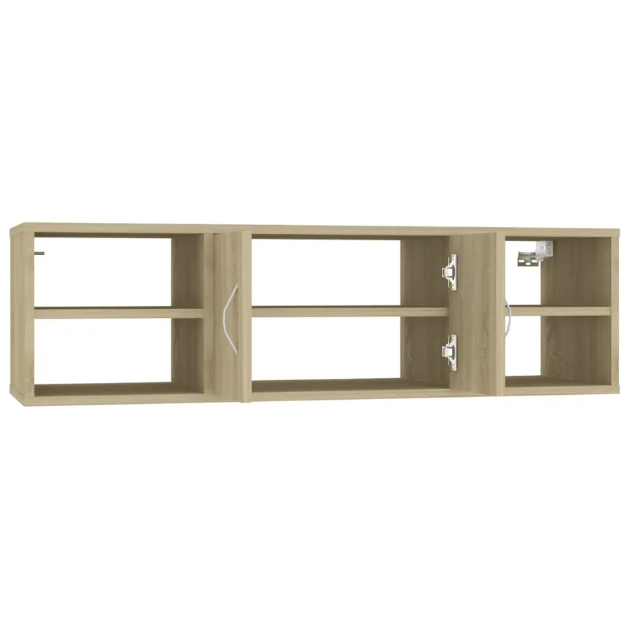 Étagère murale Chêne sonoma 102x30x29 cm Bois d’ingénierie - 5