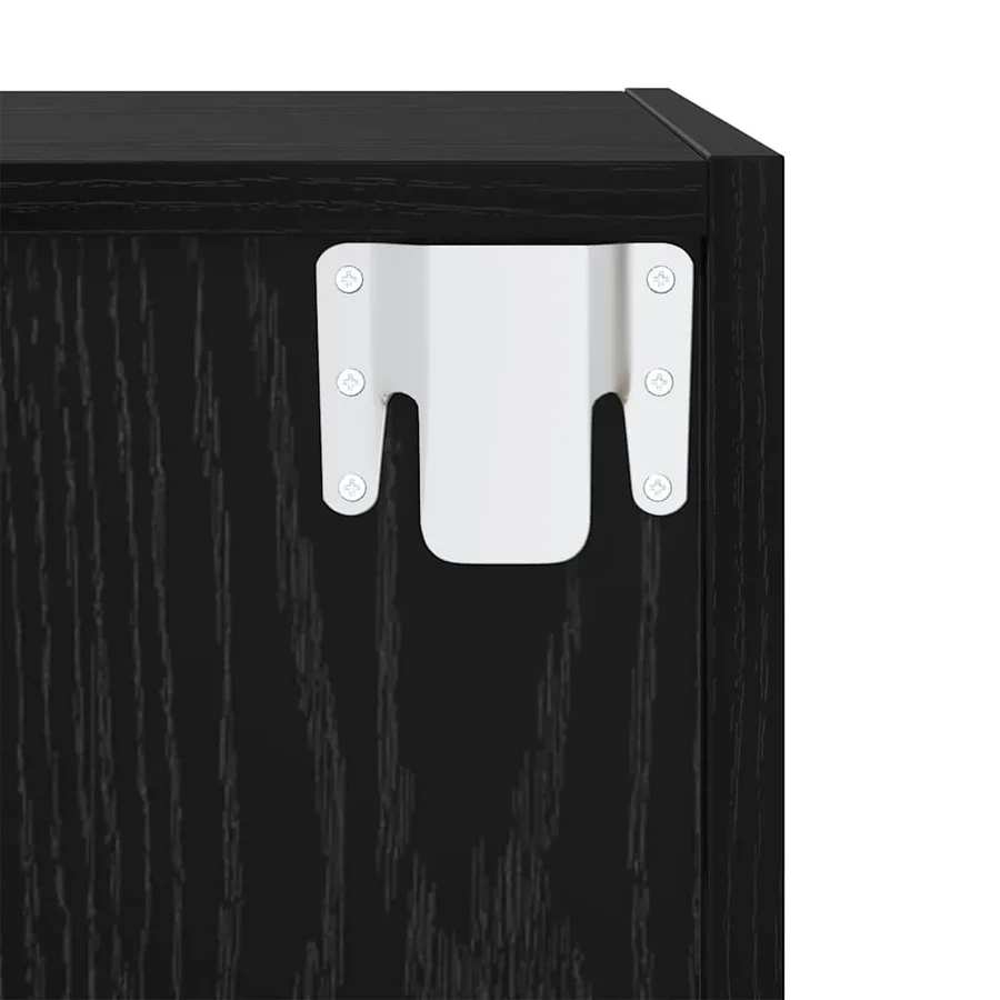 Ensemble meuble TV 2 pcs Chêne noir 37 x 37 x 142,5 cm - 7