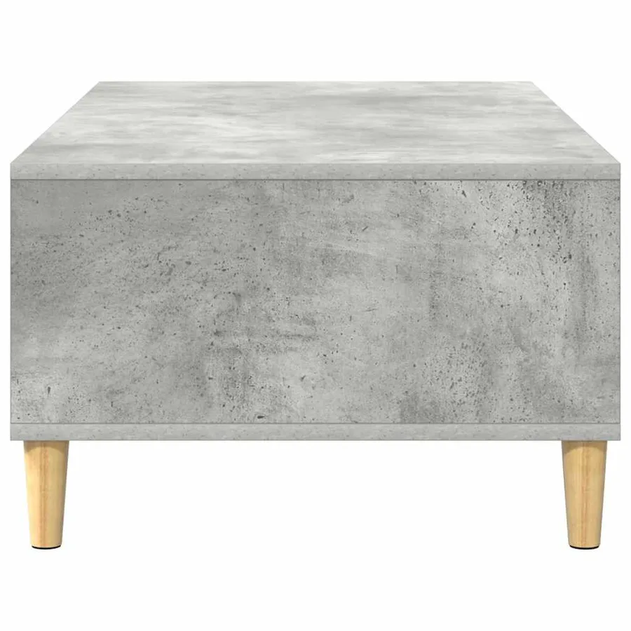 Table basse Gris béton 102 x 55 x 35 cm Bois d'ingénierie - 7