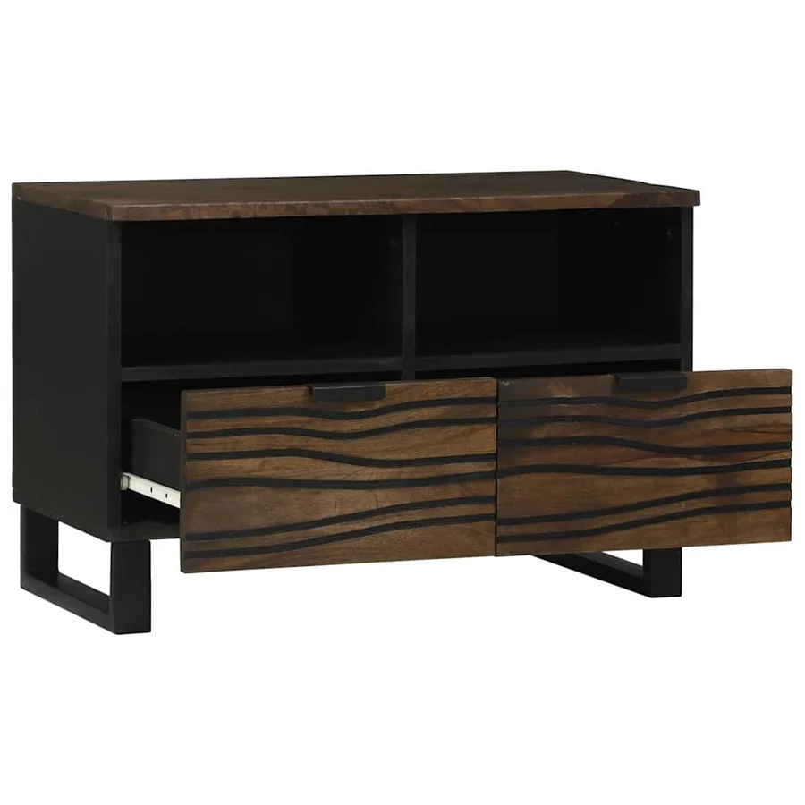 Unites TV avec tiroir Noyer 70 x 33 x 46 cm Bois d'ingénierie - 2