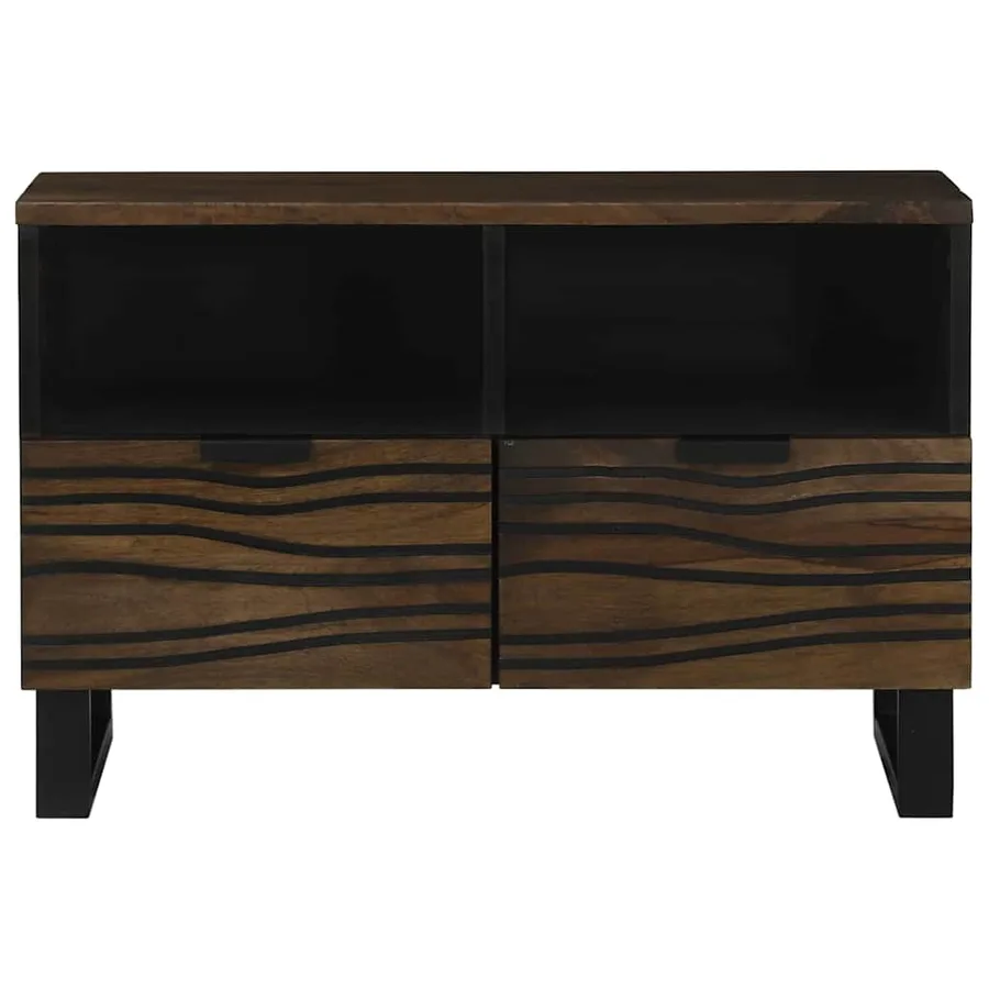Unites TV avec tiroir Noyer 70 x 33 x 46 cm Bois d'ingénierie - 3