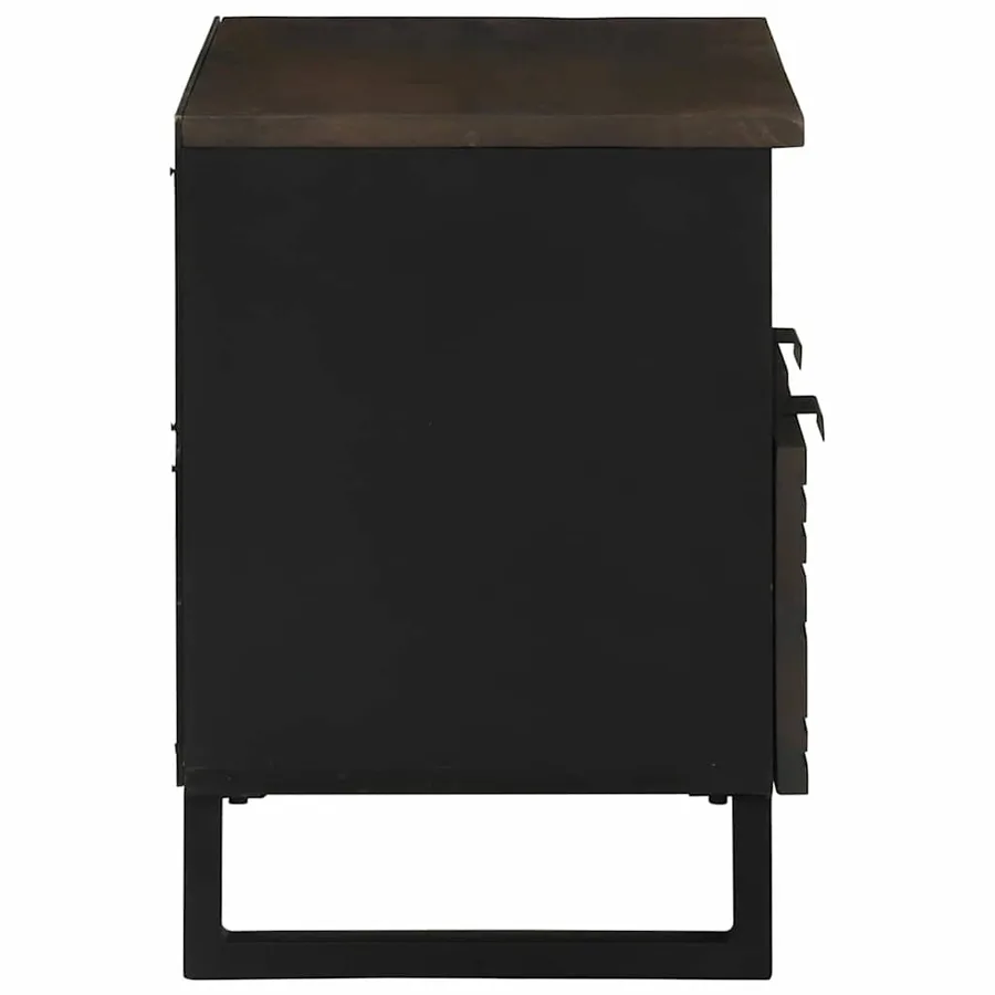 Unites TV avec tiroir Noyer 70 x 33 x 46 cm Bois d'ingénierie - 4