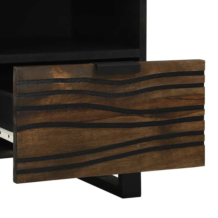 Unites TV avec tiroir Noyer 70 x 33 x 46 cm Bois d'ingénierie - 7