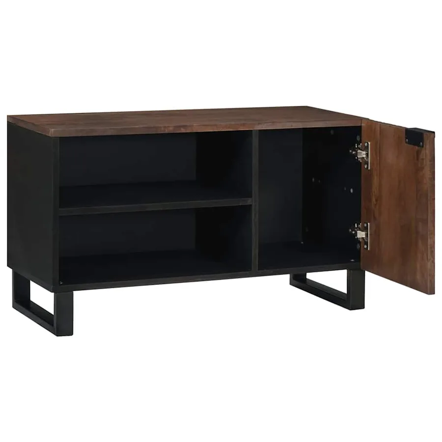 Unites TV Noyer 80 x 33 x 46 cm Bois d'ingénierie - 2