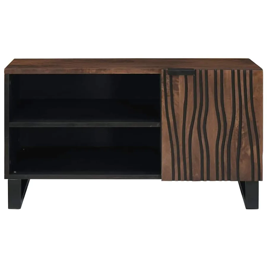 Unites TV Noyer 80 x 33 x 46 cm Bois d'ingénierie - 3