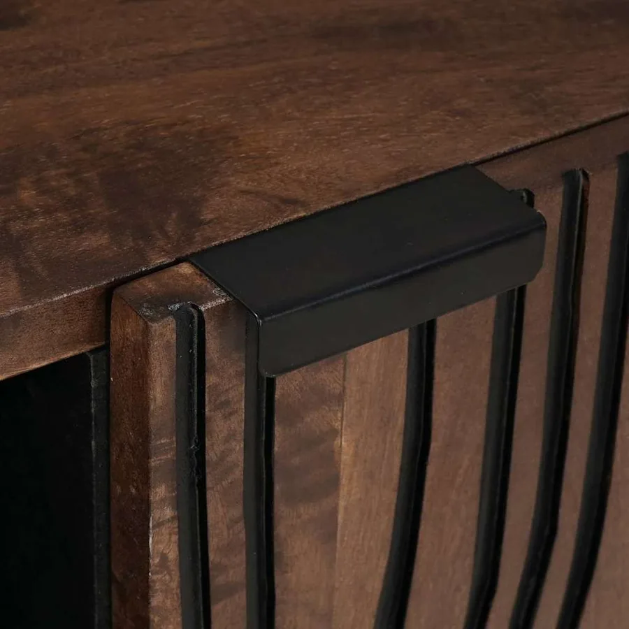 Unites TV Noyer 80 x 33 x 46 cm Bois d'ingénierie - 7
