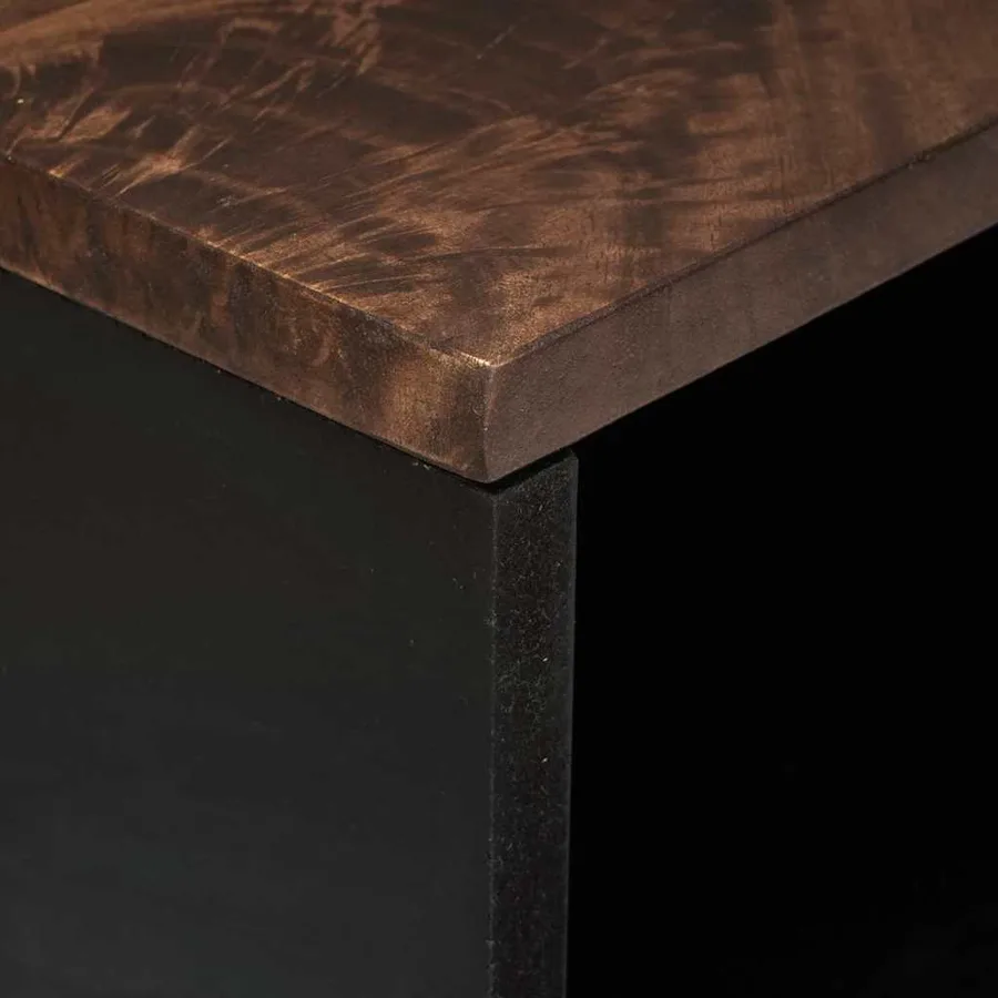 Unites TV Noyer 80 x 33 x 46 cm Bois d'ingénierie - 8