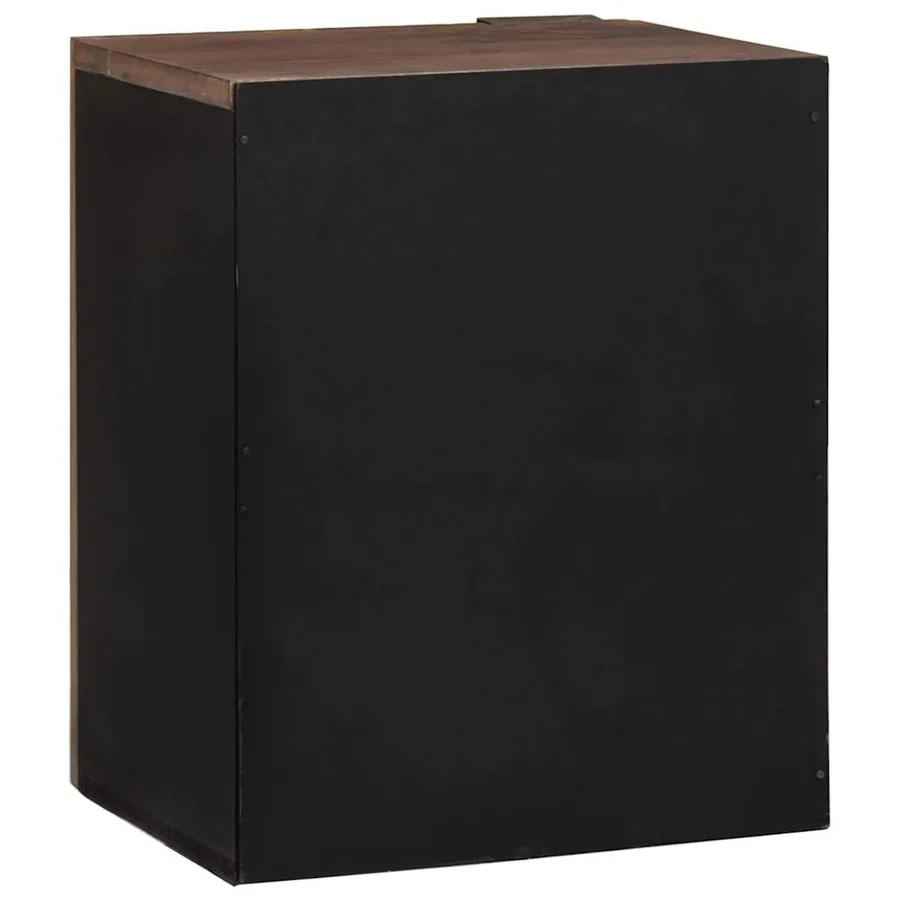Meuble de Lavabo de Salle de Bain Noyer 38 x 33,5 x 48 cm - 6