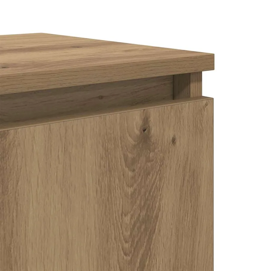 Cabinet de chevet Chêne artisanal 40 x 30 x 50 cm - 8