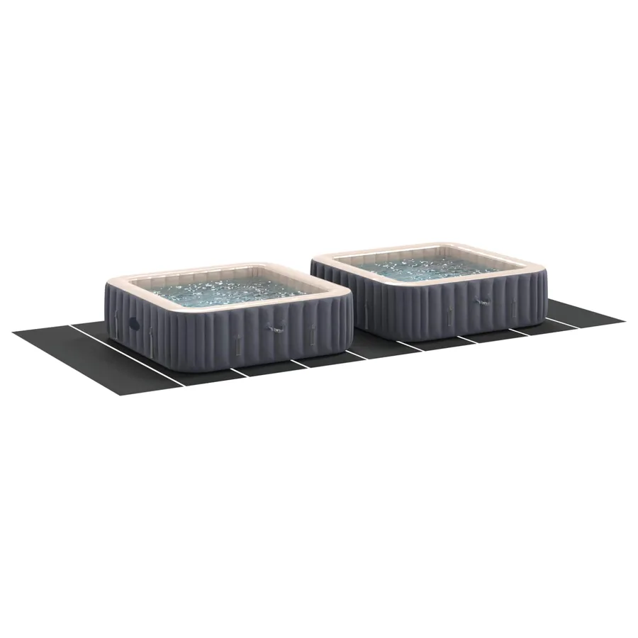 Tapis de piscine Noir 999 x 500 x 0,1 cm Tissu non tissé - 3