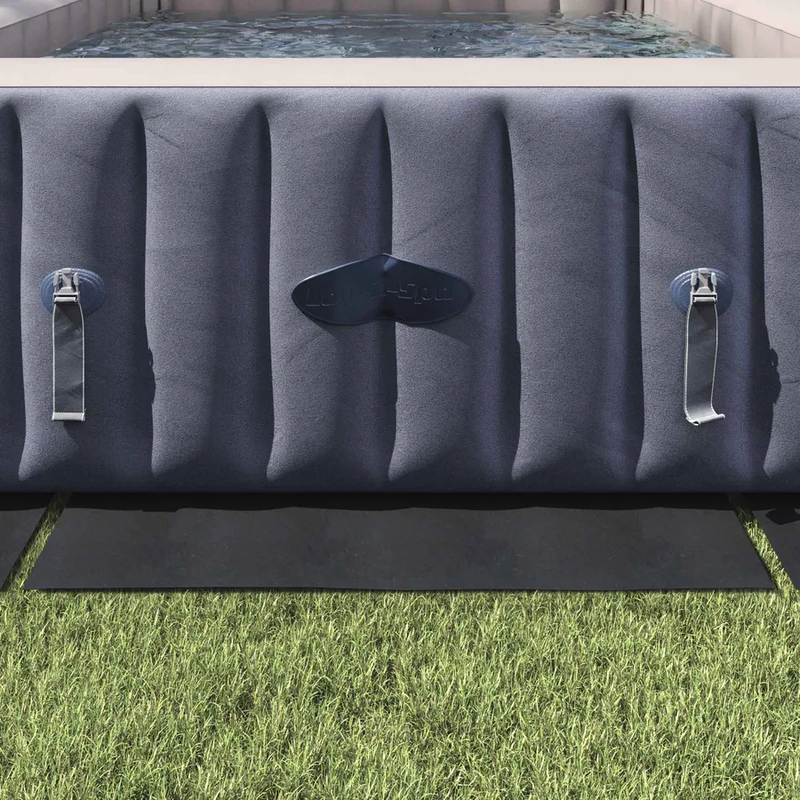 Tapis de piscine Noir 999 x 500 x 0,1 cm Tissu non tissé - 4