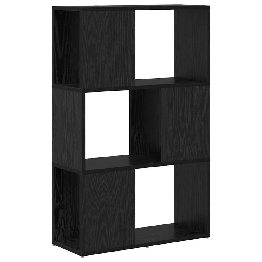 Ensemble meuble TV Noir 60 x 24 x 94,5 cm Bois d'ingénierie - 2