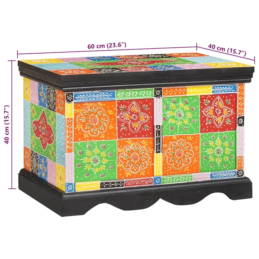 Boîte de rangement Multicolore 60 x 40 x 40 cm - 11