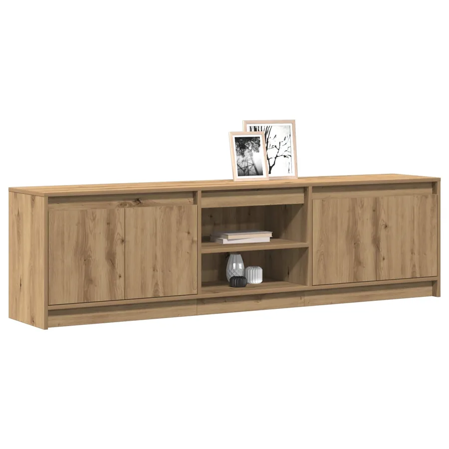 Unites TV 180 x 34 x 50 cm Marron Bois d'ingénierie - 3