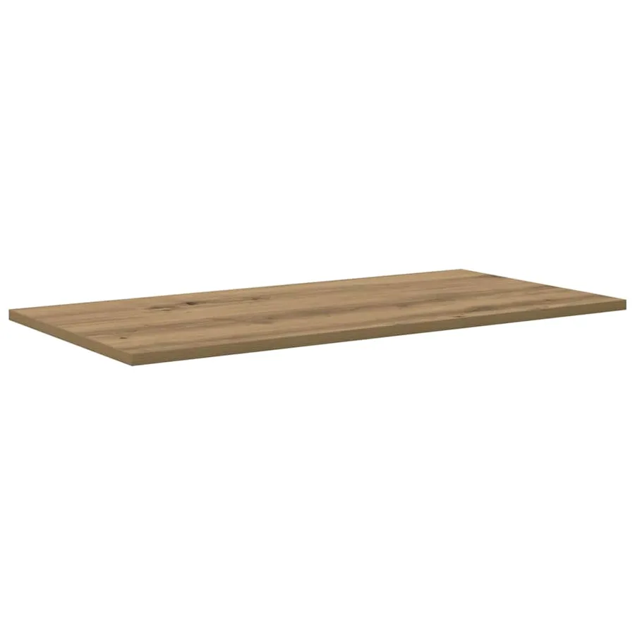 Étagère à livres 3 niveaux 4 pcs 80 x 40 x 1,5 cm Marron - 5