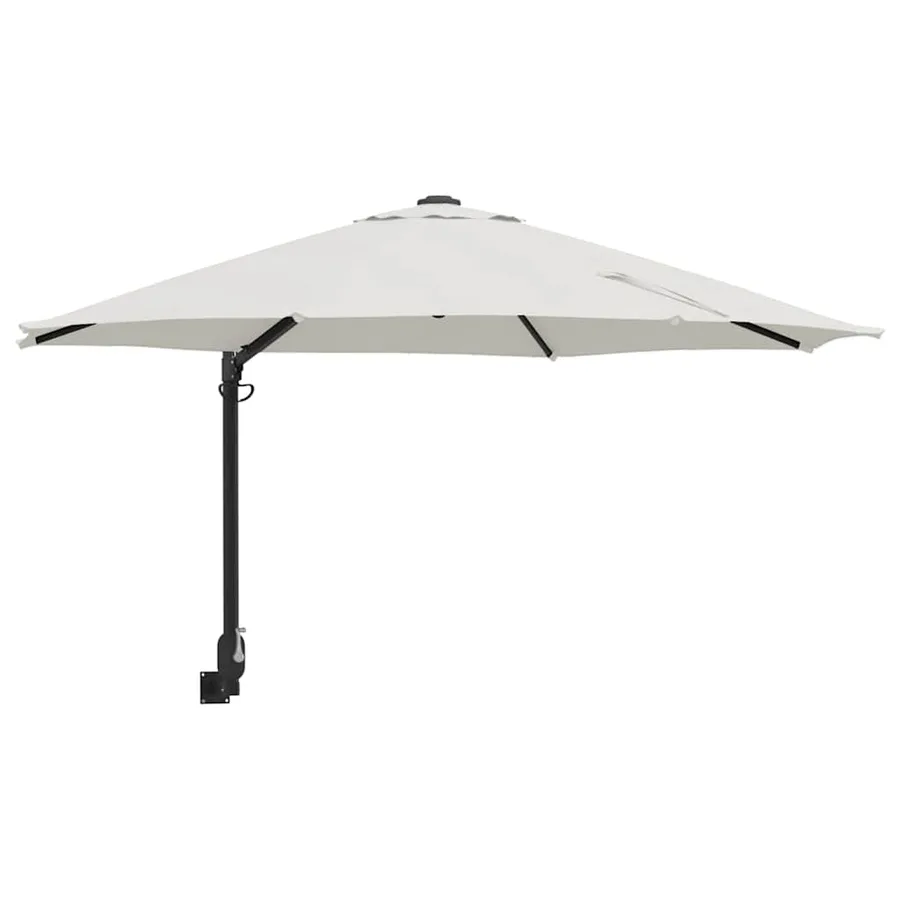 Parasol de jardin Sable 248 x 248 x 148 cm Polyester et Acier - 2