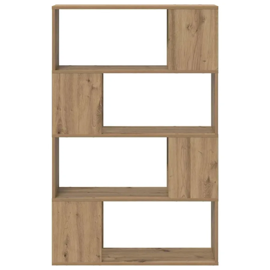 Ensemble meuble TV 80 x 24 x 125 cm Marron Bois d'ingénierie - 5