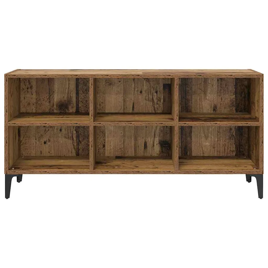 Ensemble meuble TV Marron 103,5 x 30 x 50 cm Bois d’ingénierie - 5