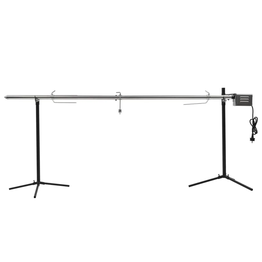 Gril de barbecue automatique avec moteur Inox 207x45x81 cm