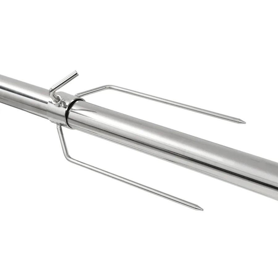 Gril de barbecue automatique avec moteur Inox 207x45x81 cm - 3