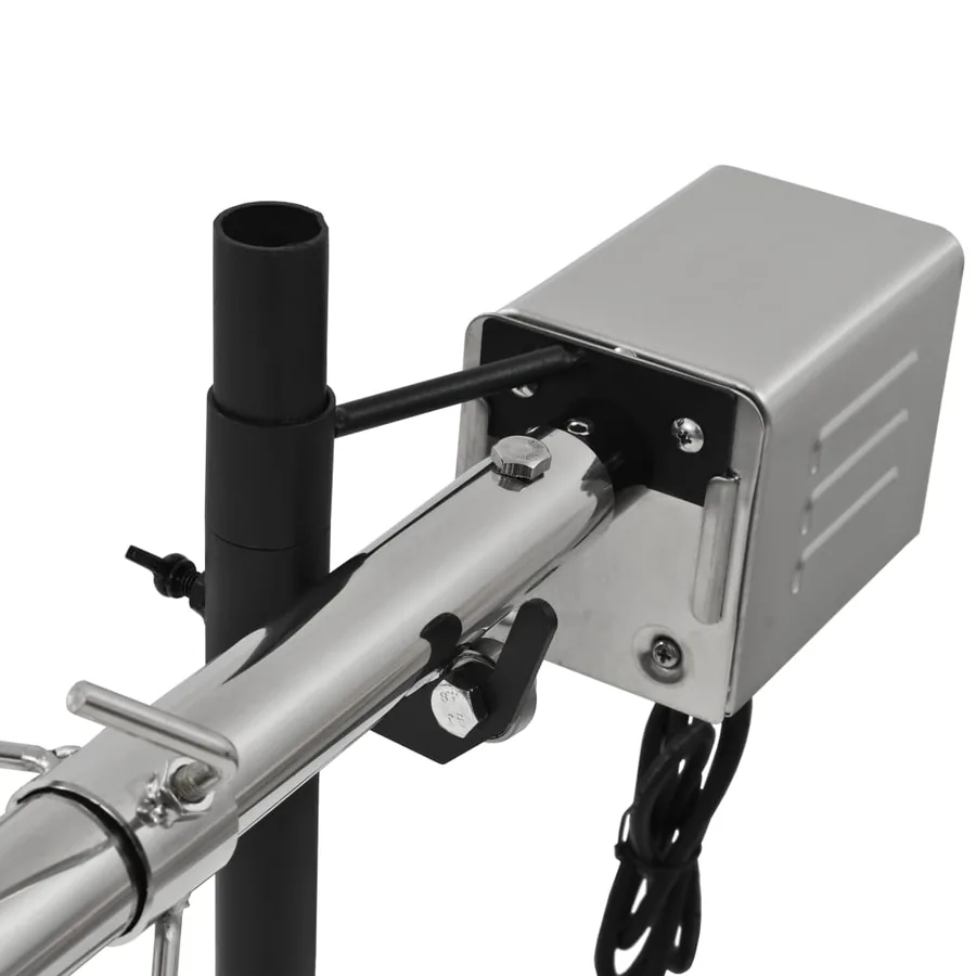 Gril de barbecue automatique avec moteur Inox 207x45x81 cm - 6