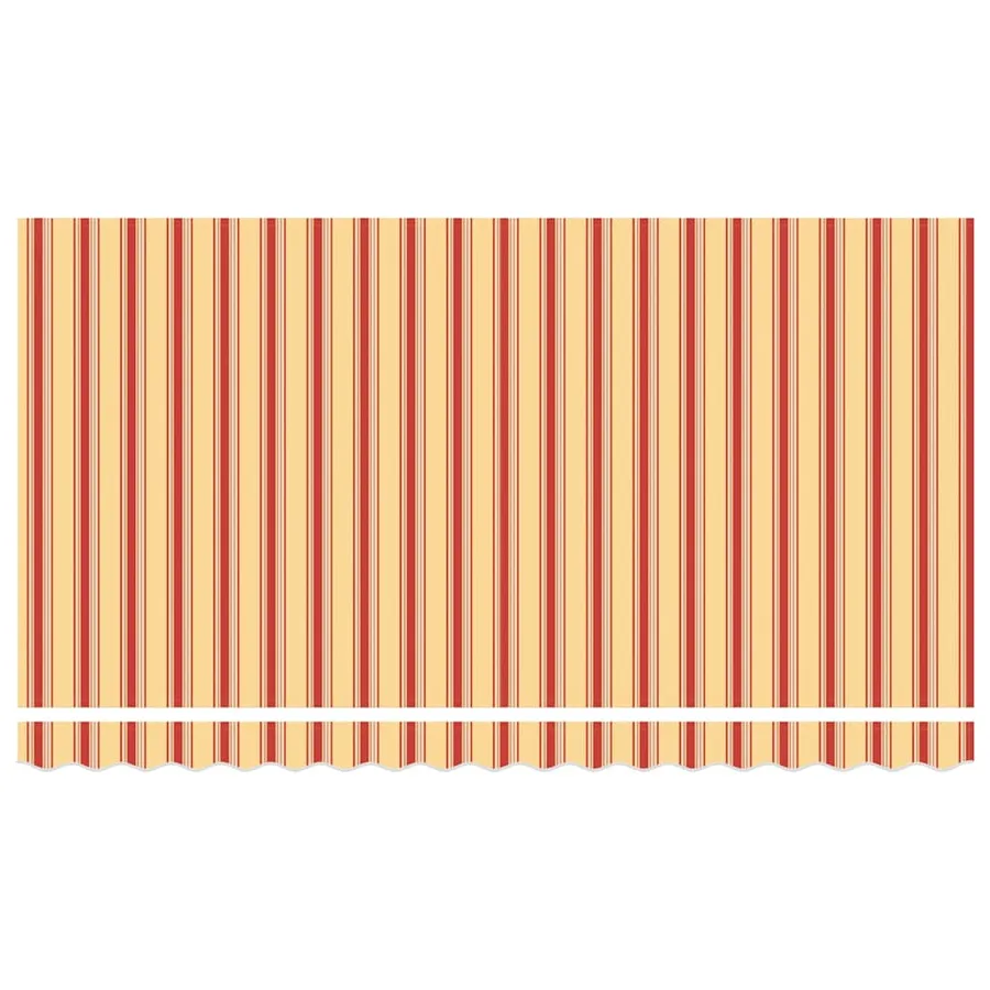 Auvent Rétractable Jaune 400 x 200 cm tissu - 7